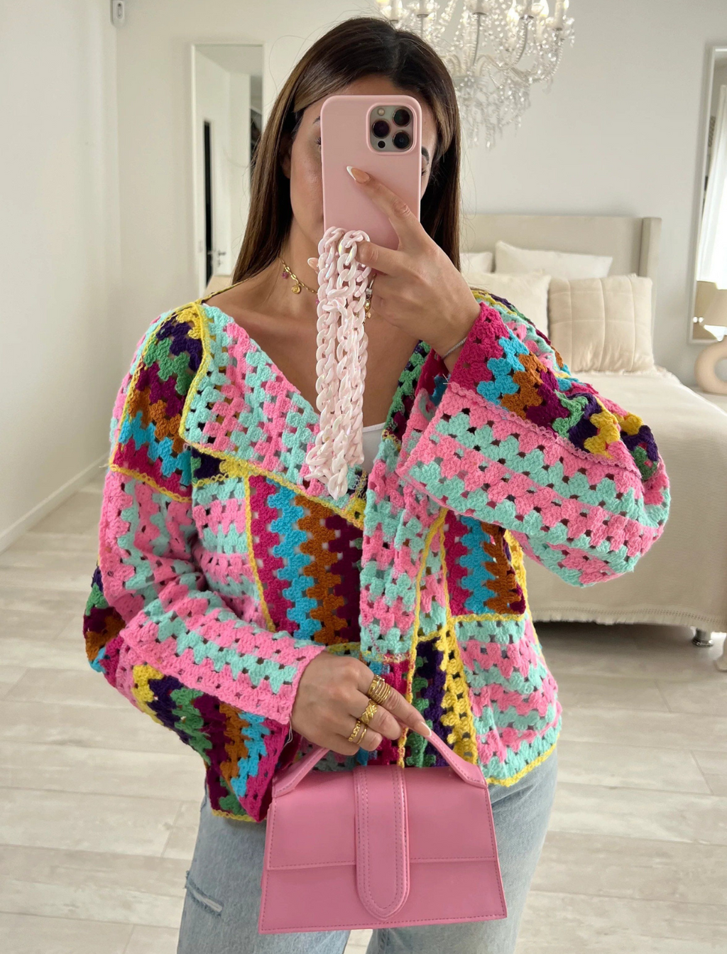 Haut à manches Trico coloré - Femme