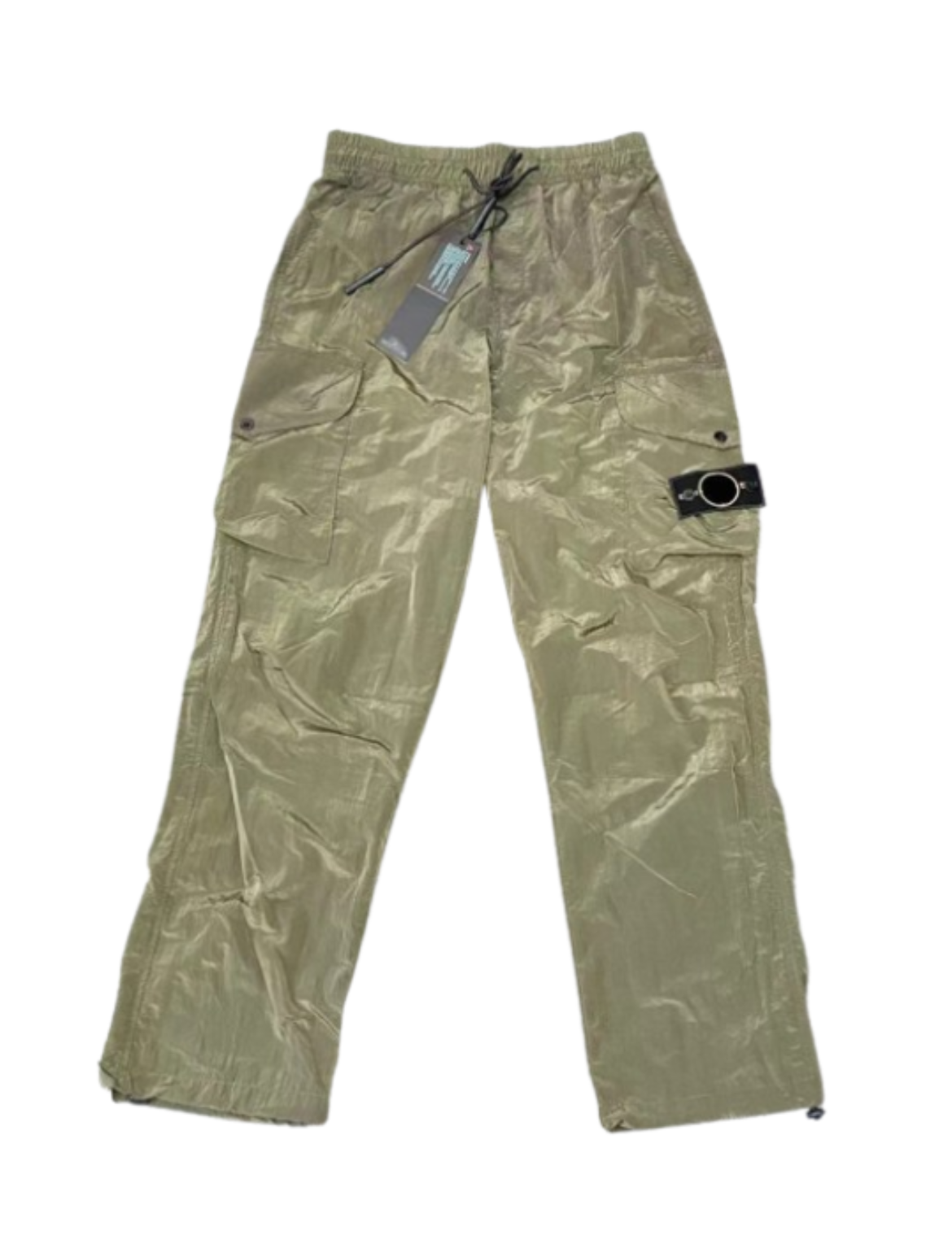 Pantalon Nylon Stone Island - Vert kaki