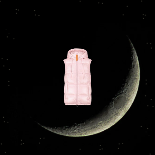 Doudoune sans manche Gertrude Gaston - Rose