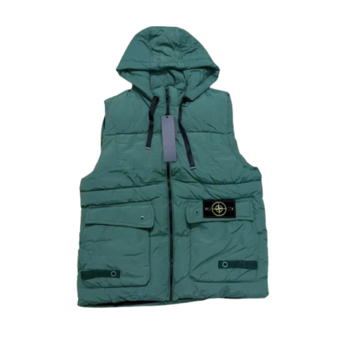 Stone Island - Doudoune sans manche Matalassé