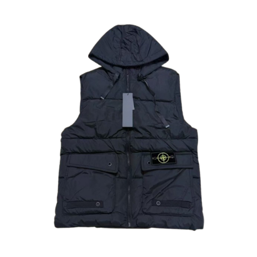Stone Island - Doudoune sans manche Matalassé