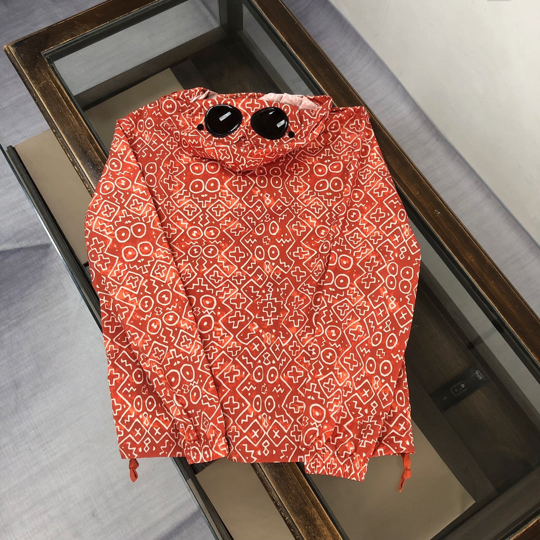 CP Company - Mosaique Jacket Red Google