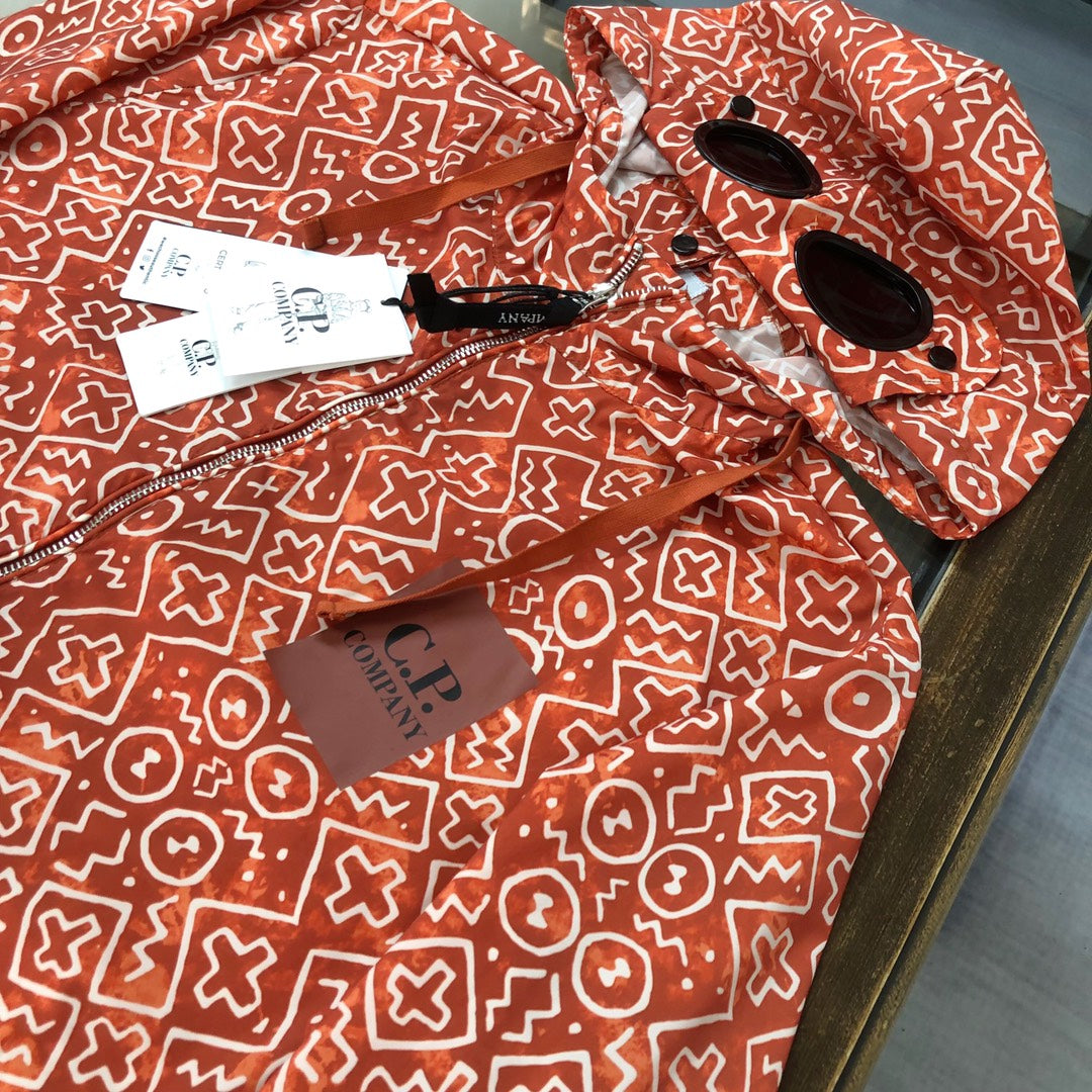 CP Company - Mosaique Jacket Red Google