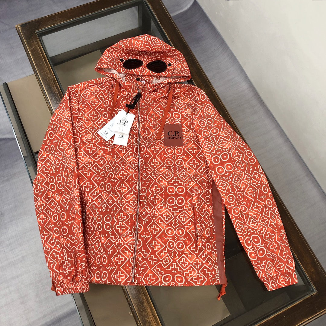 CP Company - Mosaique Jacket Red Google