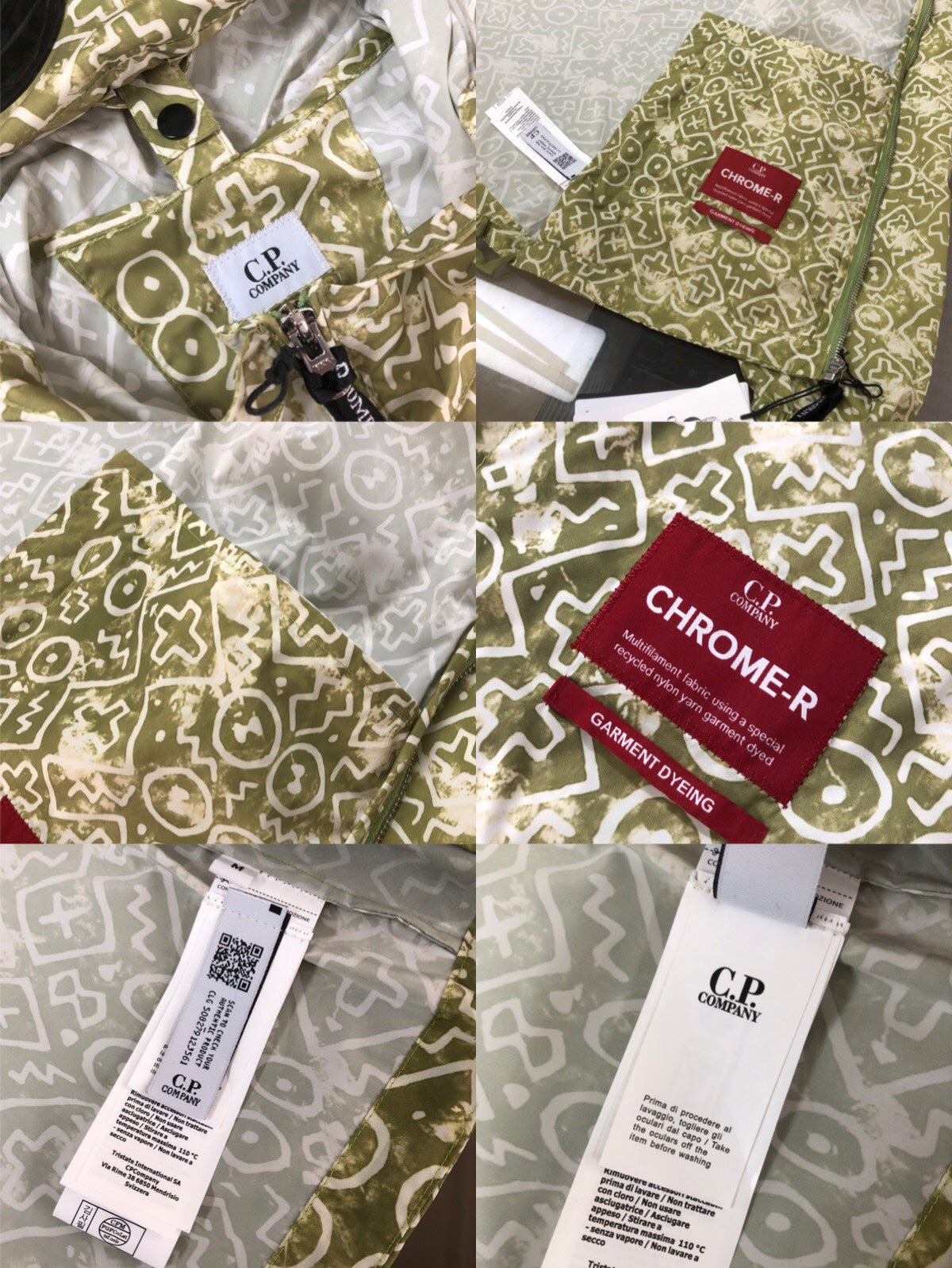 CP Company - Mosaique Jacket Kaki Google