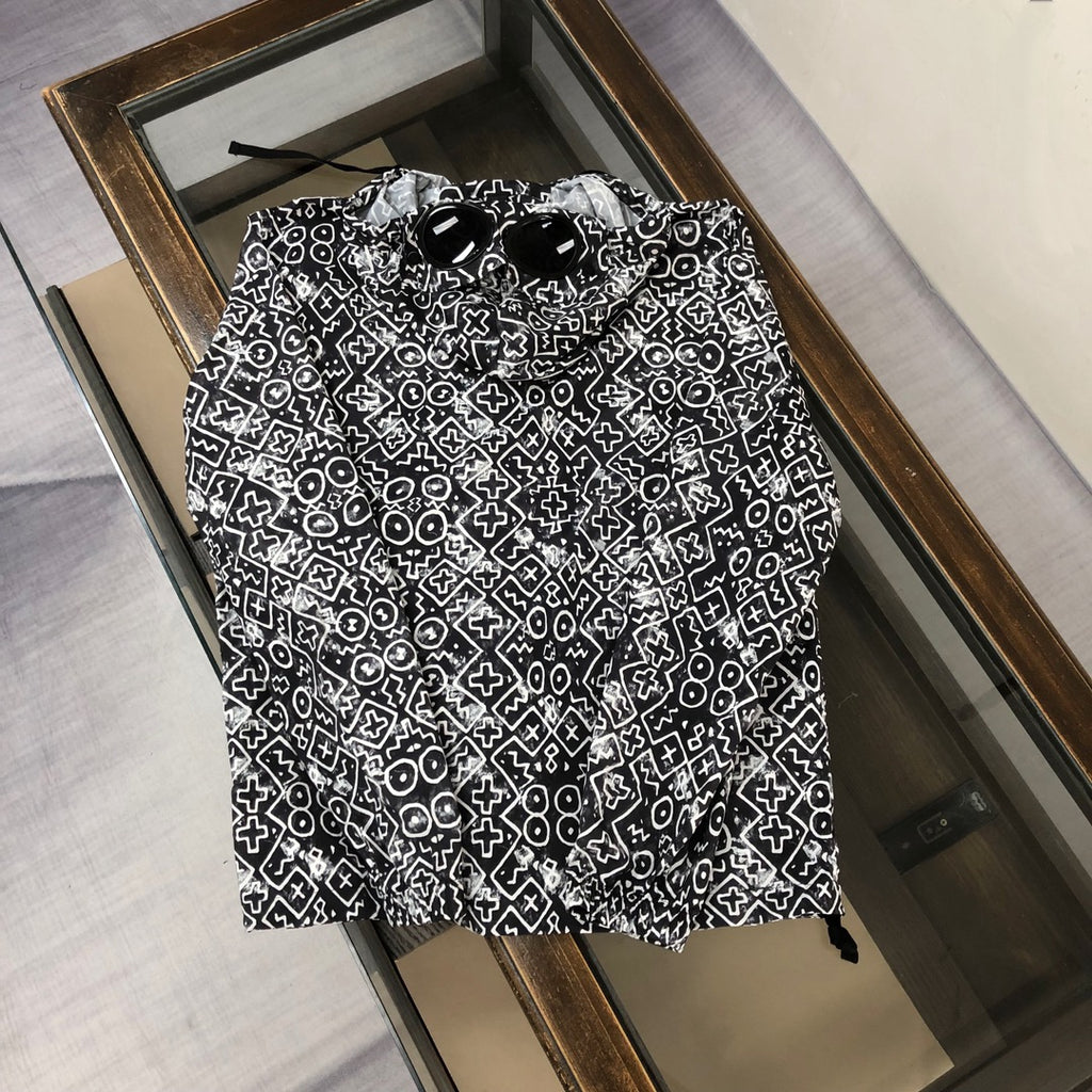 CP Company - Mosaique Jacket Black Google