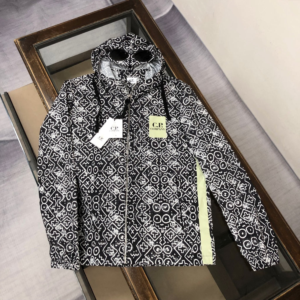 CP Company - Mosaique Jacket Black Google