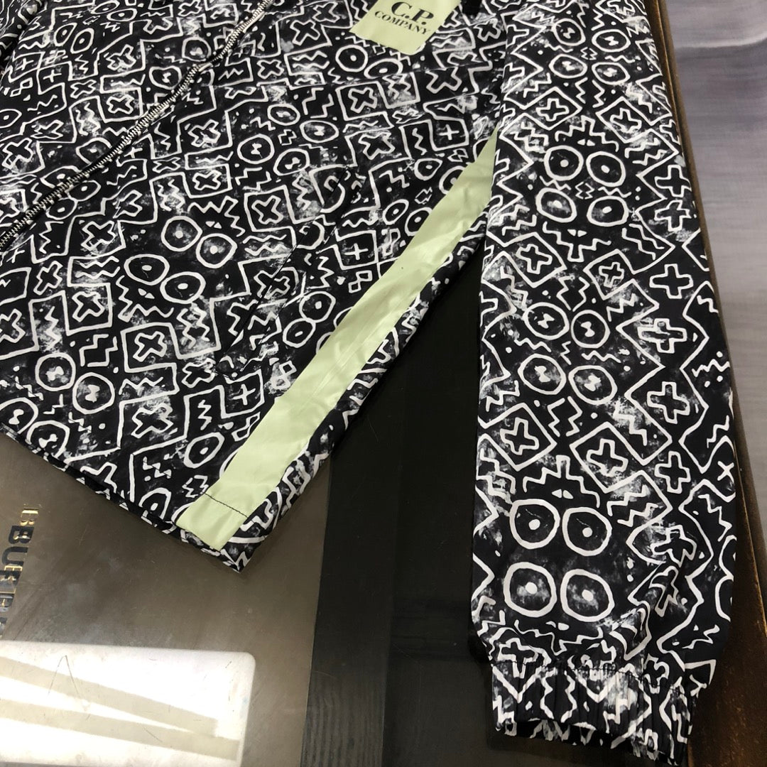 CP Company - Mosaique Jacket Black Google